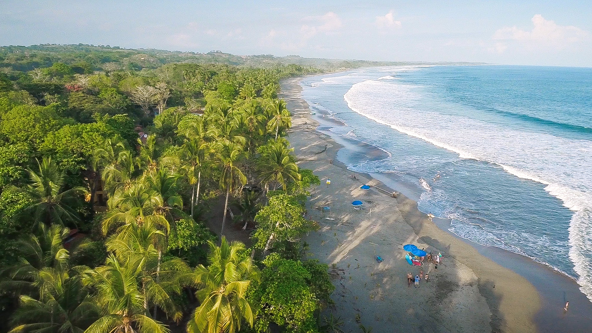 Pura Vida Casas beach and coastline